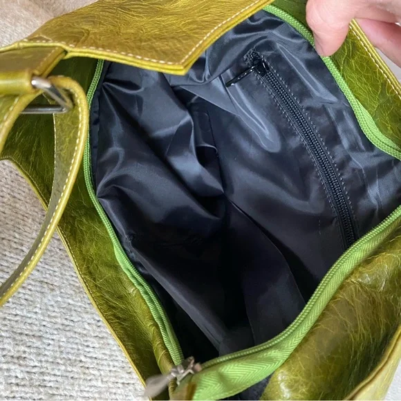 NEW Handmade Leather Boho Hippie Patch Work Bag/Purse - Picture 16 of 17